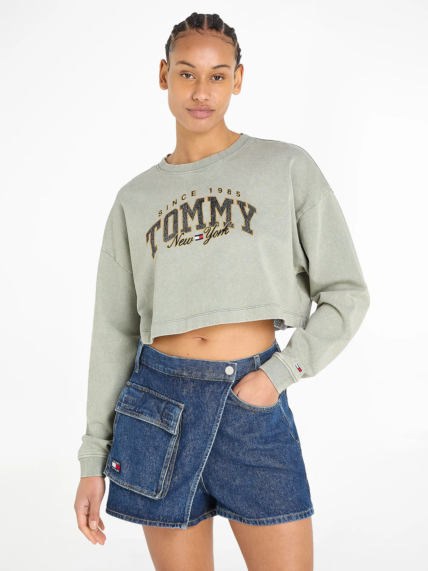 TOMMY JEANS | Sweater Cropped Fit | 